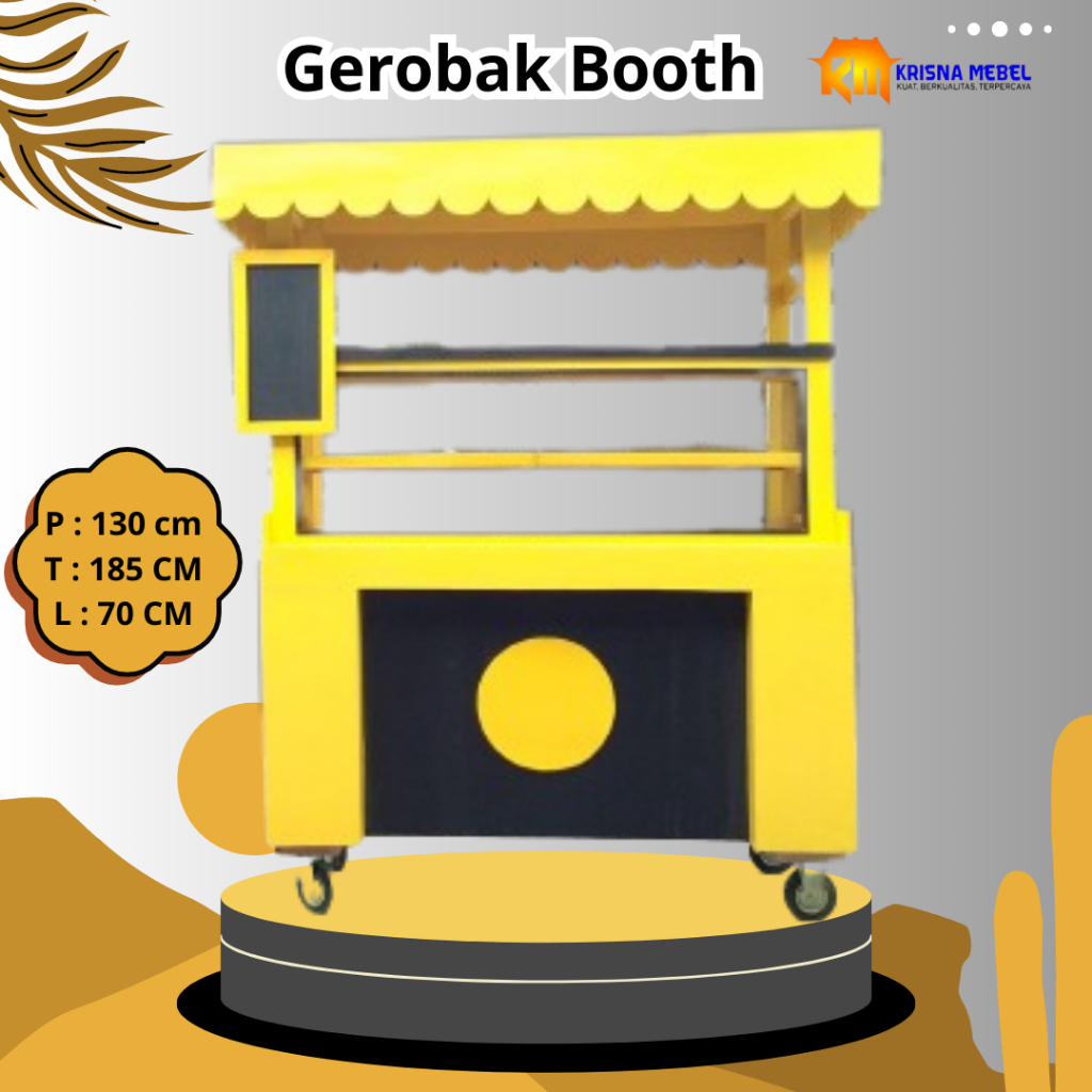 Gerobak Booth  Es Teh atau Es Cendol