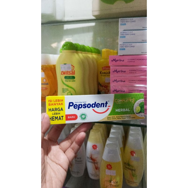 pepsodent herbal 75+25g