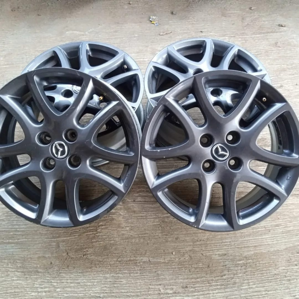 VELG SEKEN MOBIL OEM MAZDA RING 16 HOLE 4X100 U/ AGYA MAZDA CALYA YARIS VIOS