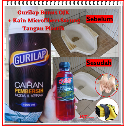 Gurilap Pembersih Ampuh Ajaib Bonus Obat Jamur Kaca (SAE) Bisa Cod Kemasan Baru Membersihkan Noda Da
