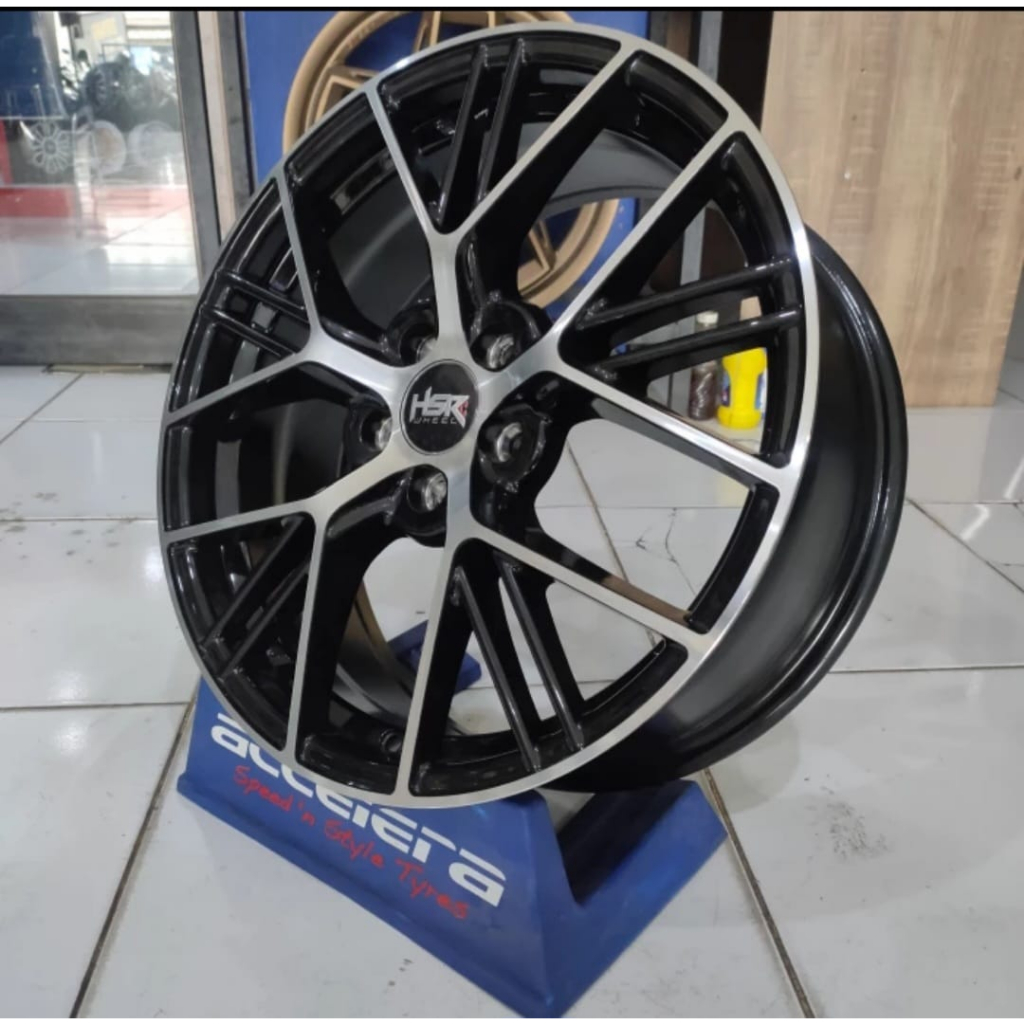 Velg HSR CAPRI Ring 16 Lubang 5 Mobil Granmax Ertiga Rush Dll