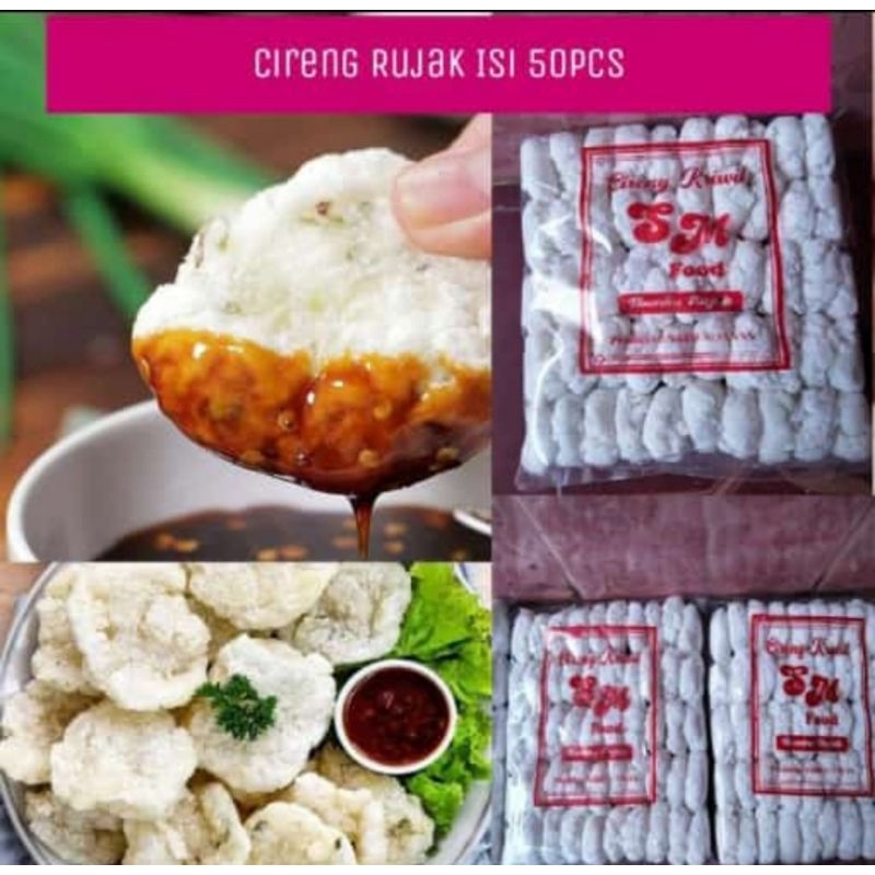 

Cireng Rujak Kriwil isi 50