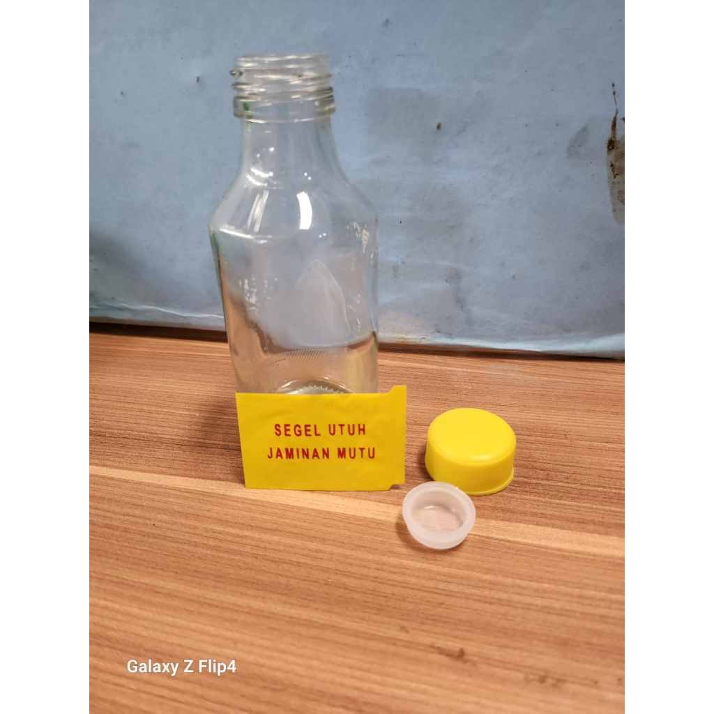 Botol Kaca 150ml Botol Bekas UC 1000 tutup luar dalam dan segel