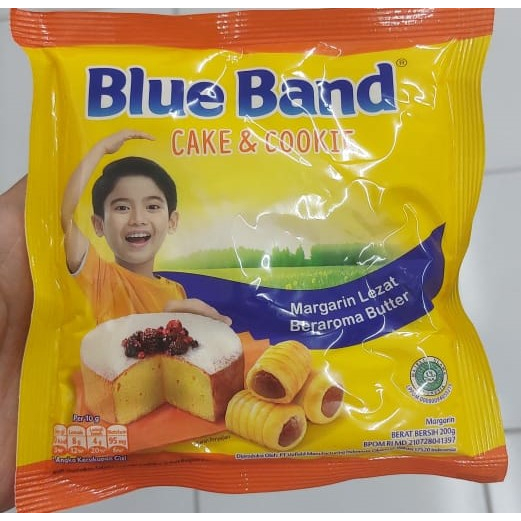 

Blue Band Cake & Cookies Margarin Bahan Kue 200 gr