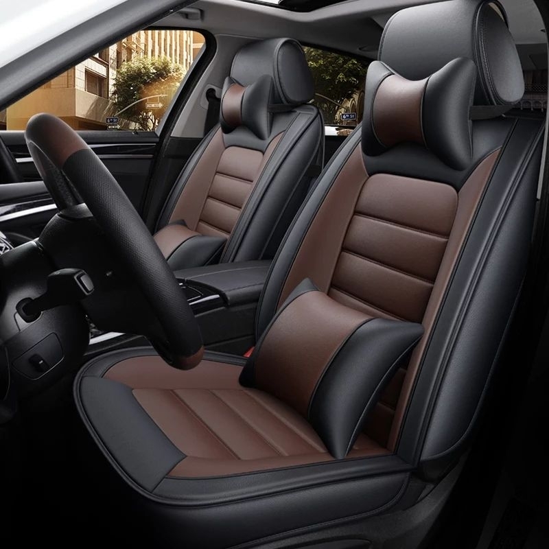 sarung jok Mobil Avanza 2018 Avanza Veloz 2022 ful set 3 baris