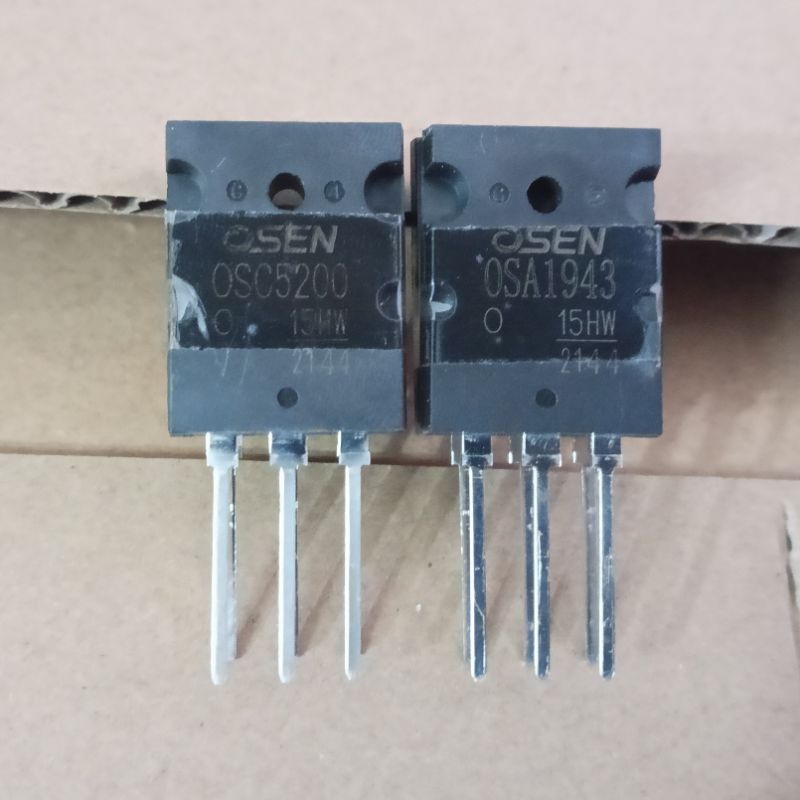 Transistor Final Osen TTC5200 TTA1943 Toshiba TTC5200