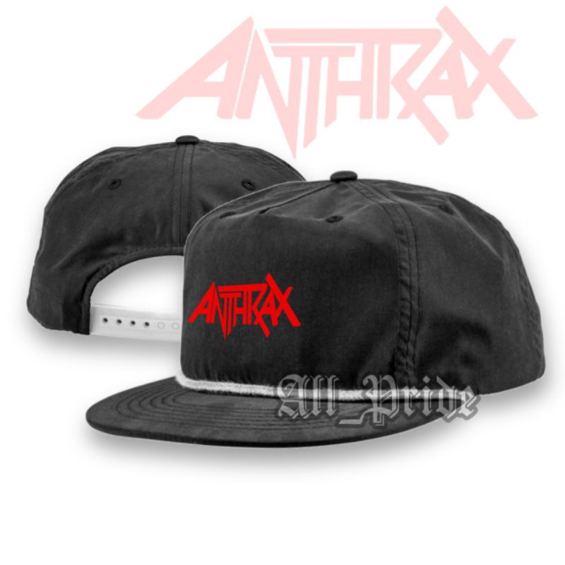 Topi Snapback Classic ANTHRAX/Topi Distro Pria Wanita Premium Quality Model Band