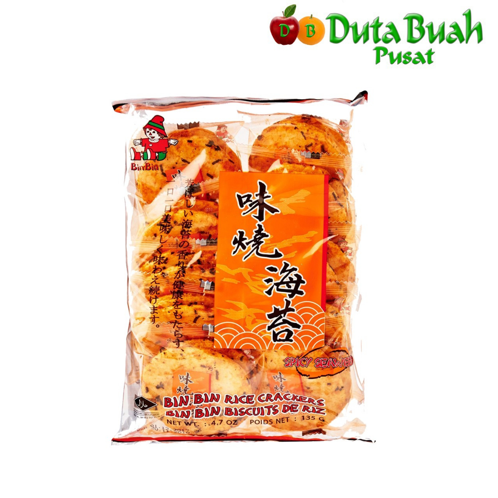 

DUTA BUAH BIN BIN CRACK SPICY SEAWEED 135GR