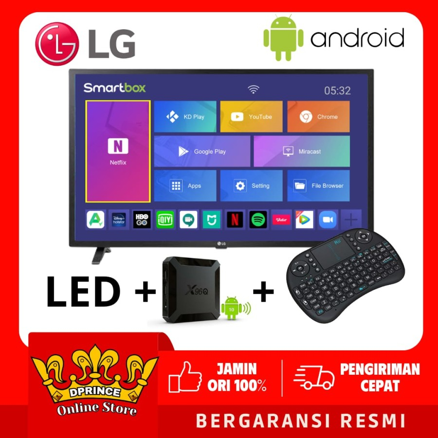 LG LED DIGITAL TV 32 Inch SMART ANDROID BOX 11 32LM550