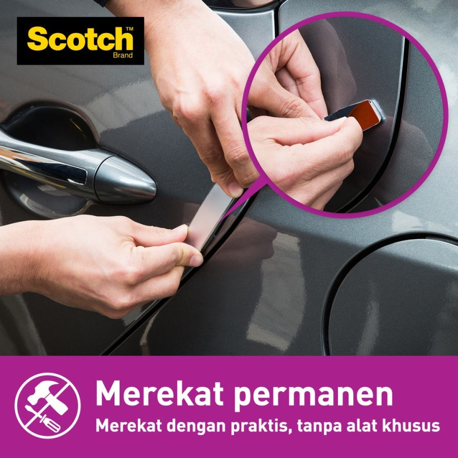 

3M Scotch Auto Exterior Perekat Mobil Double Tape 12Mm X 1.5 Meter