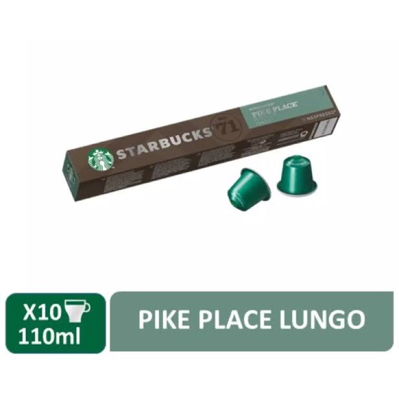 

Nespresso Starbucks PIKE PLACE