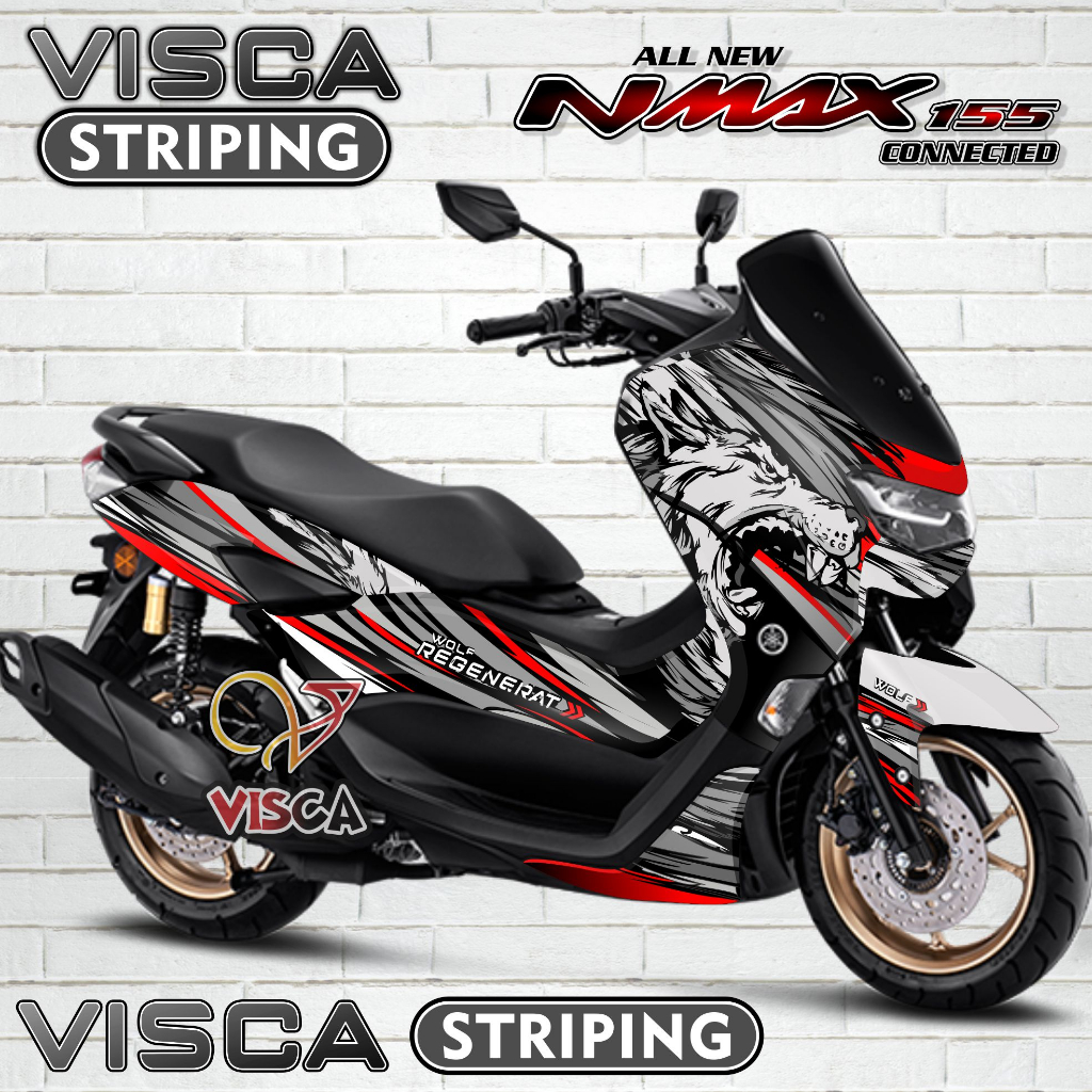 (PROMO SPECIAL) Decal Nmax New Full Body - Stiker Nmax 155 Full Body 2022 - Dekal Nmax 2022 Full Bod
