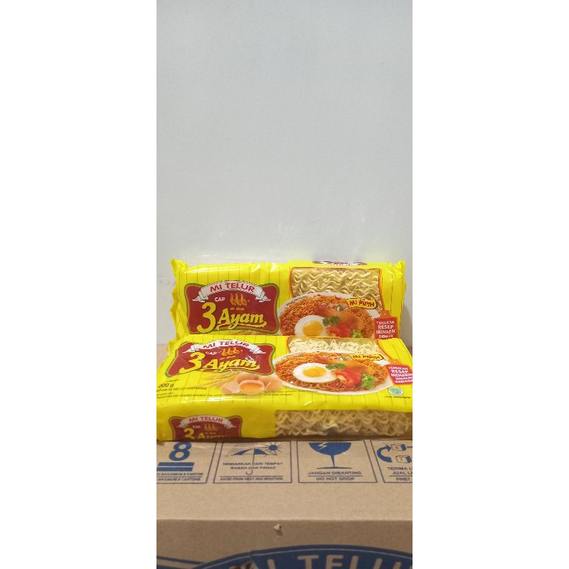 

3 Ayam Mie Telur 200 Gram