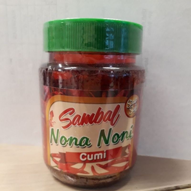 

Sambal botol Cumi - NONA NONI - 175 Gr