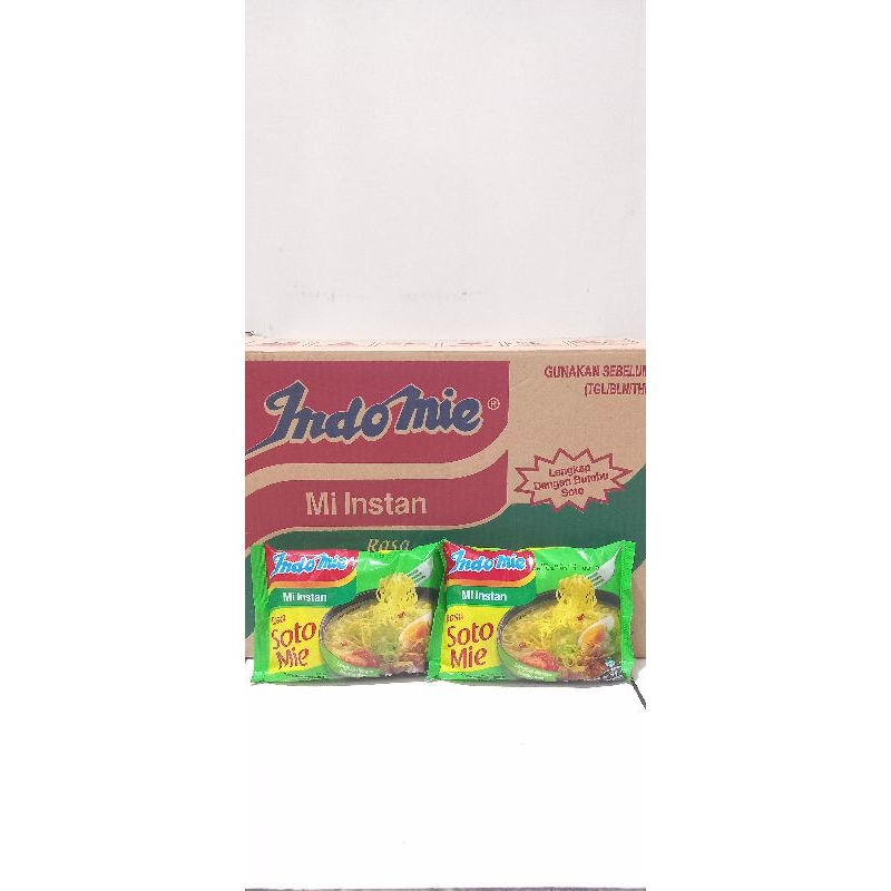 

Indomie Soto Mie 1 Dus