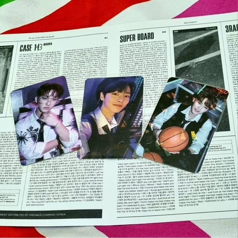 Photocard Stray Kids Album Christmas Evel Lee Know Changbin IN Jeongin