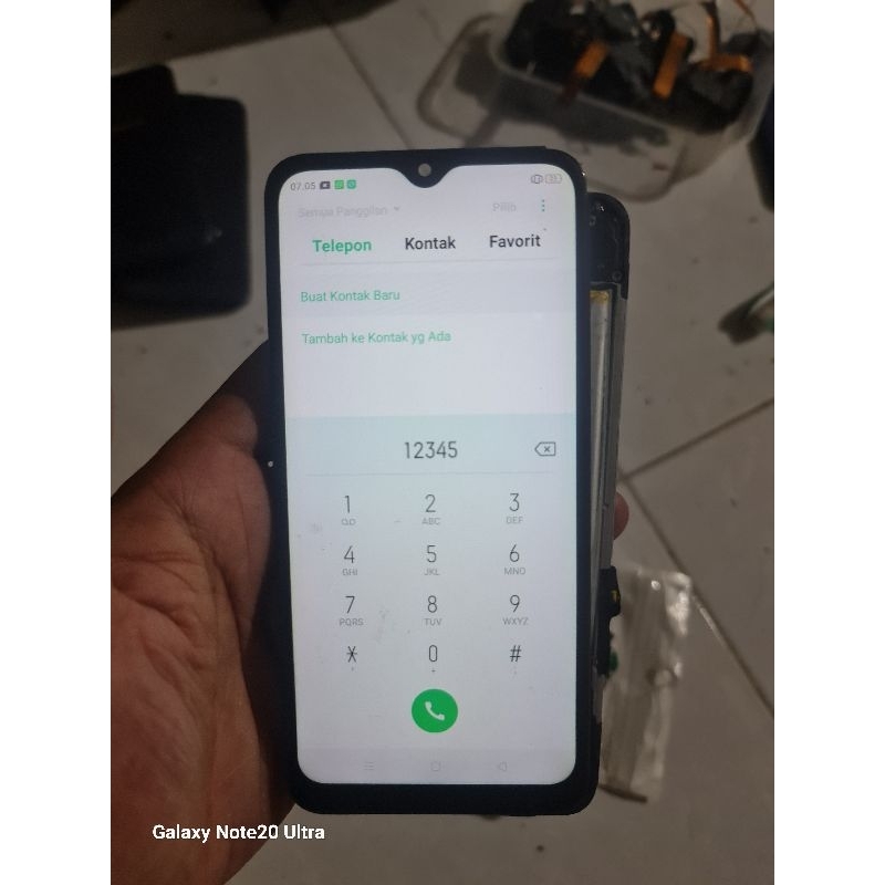 LCD REALME C2 ORI COPOTAN MINUS TS