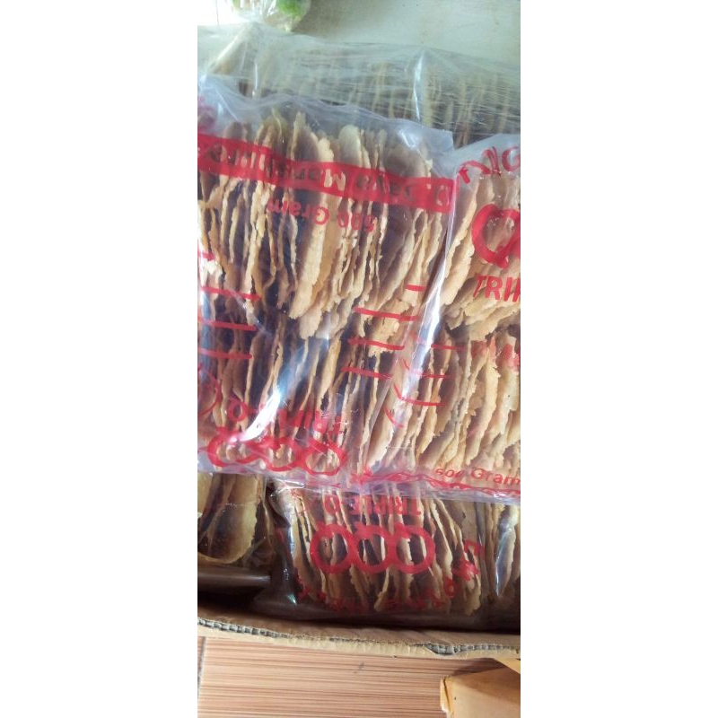 emping manis mentah premium 1kg