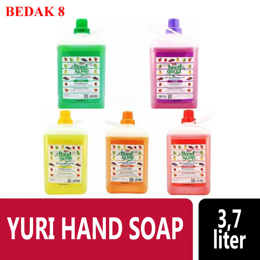 Yuri Hand Soap 3.7 Liter/ Yuri Sabun Cuci Tangan 3,7 Liter