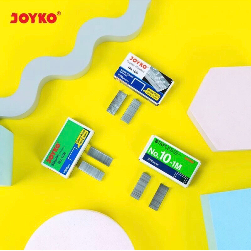 

JOYKO ISI STAPLES NO 10 KECIL / STAPLER REFILL HEKTER No.10-1M