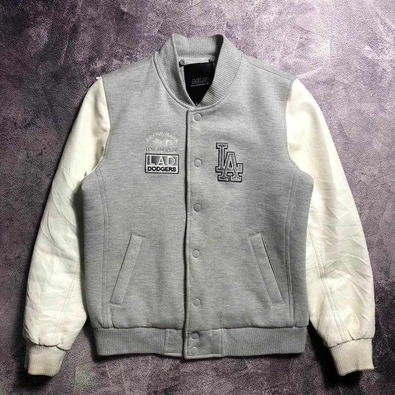 Varsity Jacket Leather MLB