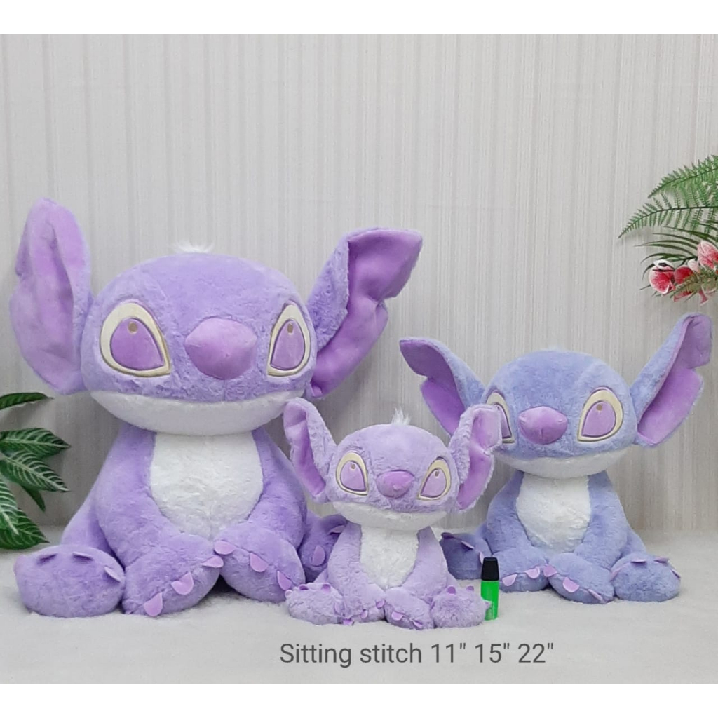 Boneka Stitch Ungu 55cm kado kekasih hadiah ultah anak