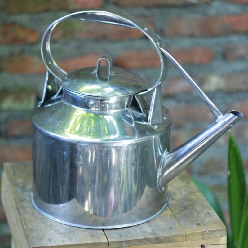 

Piscoklegit_ Teko / Ceret Angkringan Besi/Stainless / Jug Vintage