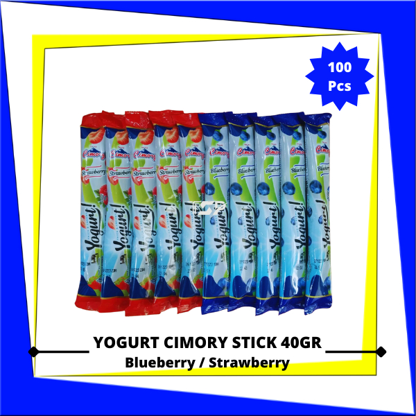 

Yogurt Cimory Thick & Creamy Stick Varian Rasa 40gr x 100 pcs (1 karton)