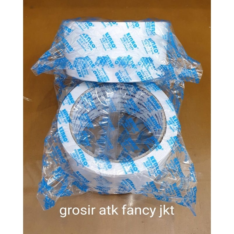 

Double Sided Tape Perekat 2 Sisi KENKO 48 mm x 15 yard ( 2 inch ) Blue core