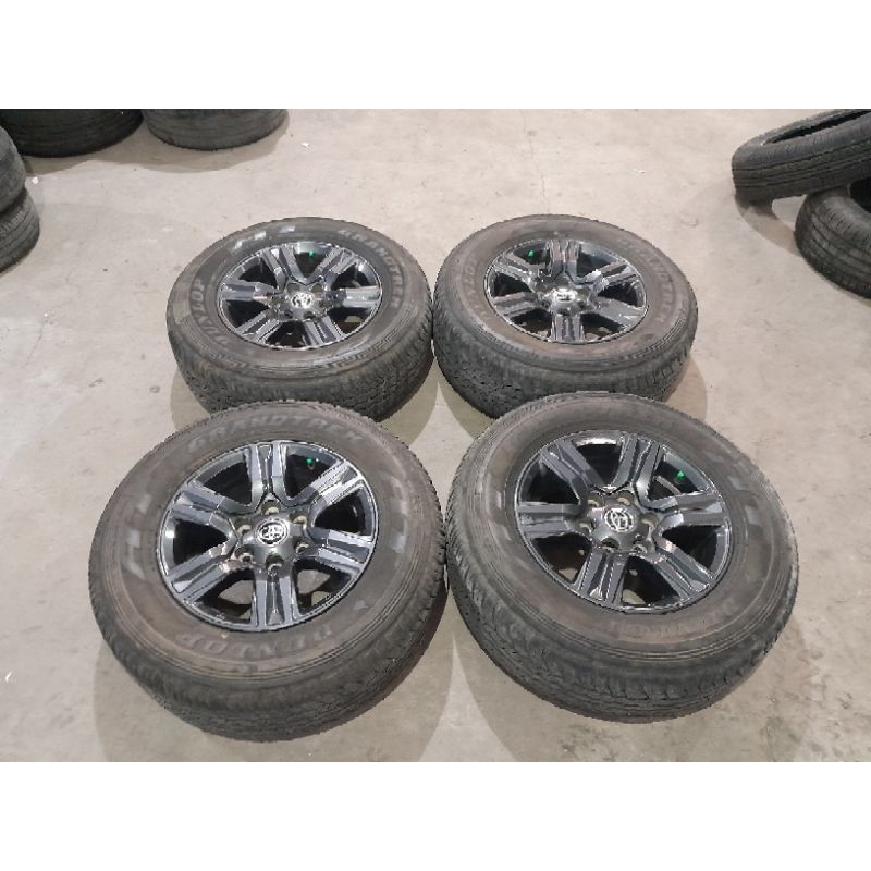 velg mobil bekas hilux ring 17 lubang 6x139 pls ban 265/65/17