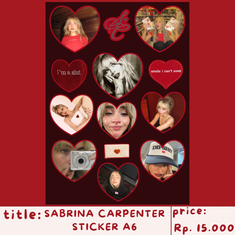 

SABRINA CARPENTER STICKER