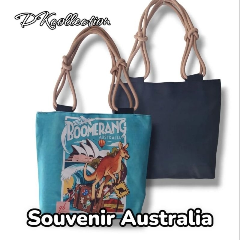 tas australia souvenir totebag australia bag sydney souvenir tas kanvas australia