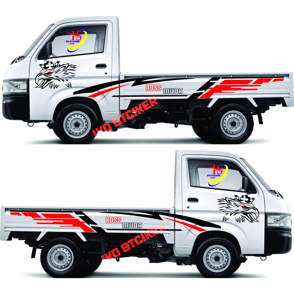 stciker mobil suzuki caryy pick up stciker mobil pick up l300 variasi mobil pick up l300