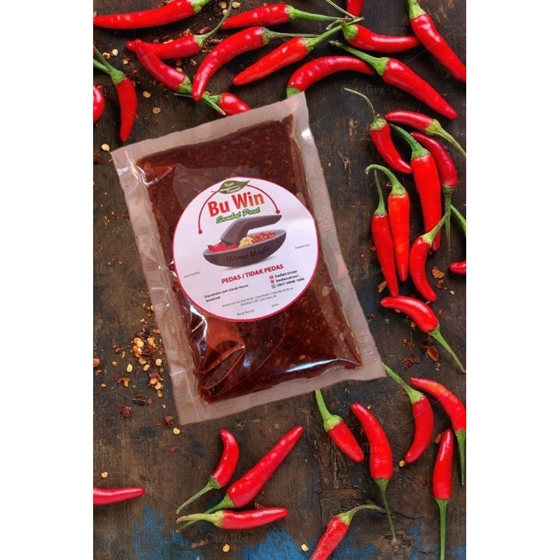 

BU WIN Sambel Pecel Khas Nganjuk - Sambel Pecel Khas Nganjuk Sambel Kacang 100 Gram