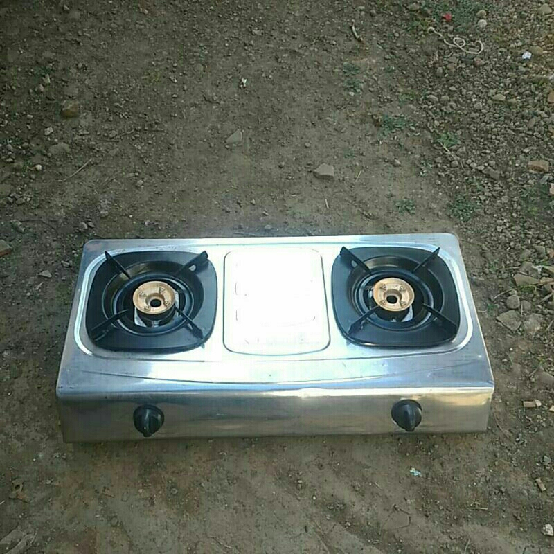 Kompor gas Rinai 2 tungku Rekondisi/seken BERKWALITAS