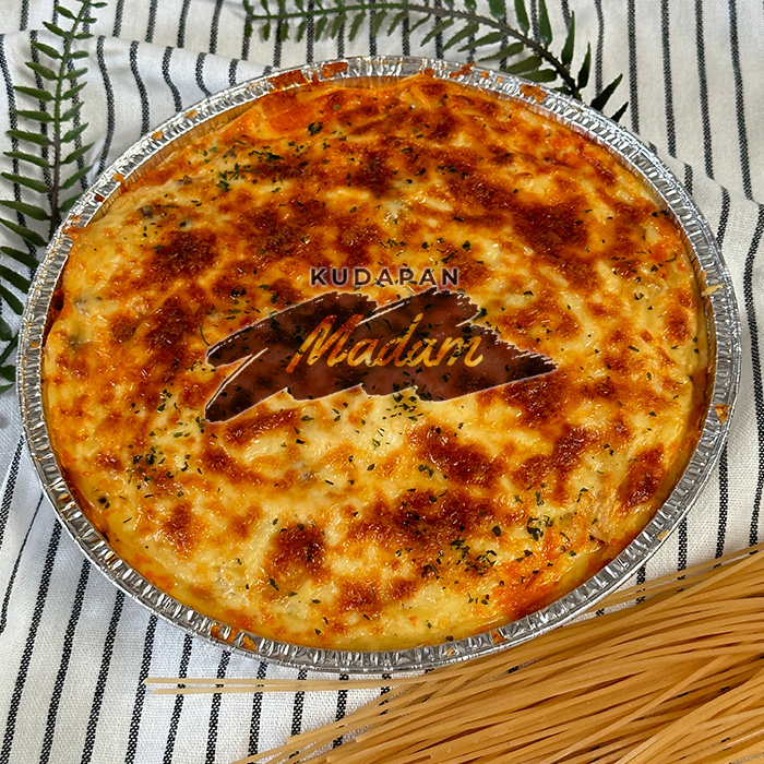 

[Pre-Order] Spaghetti Brûlée Kudapan Madam - 1.000 gr