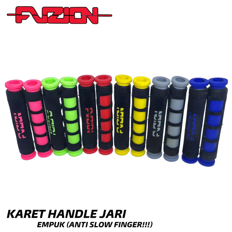 karet handle jari fuzion original bahan super soft universal semua handle