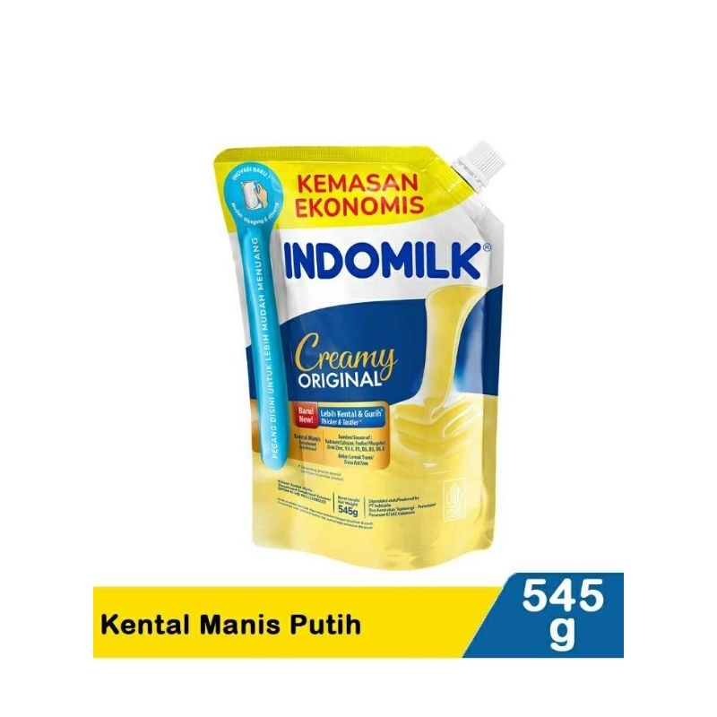 

Susu putih kental Manis Indomilk