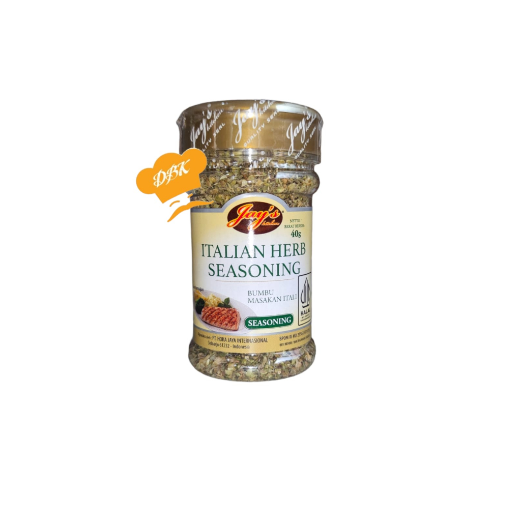 

Jays ITALIAN HERB Seasoning 40g Bumbu Masak bukan Oregano