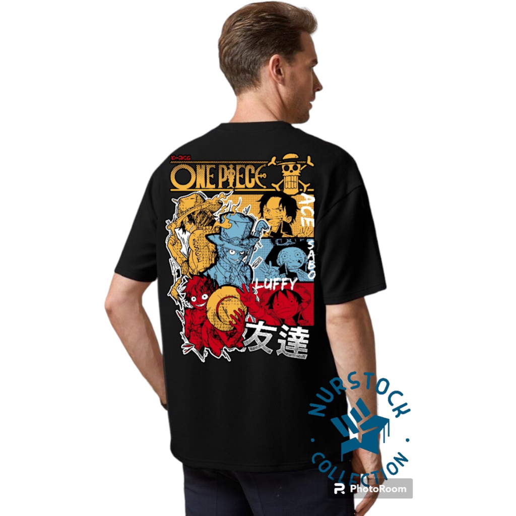 KAOS ONE PIECE - BAJU ONE PIECE - KAOS LUFFY ONE PIECE - KAOS ANIME