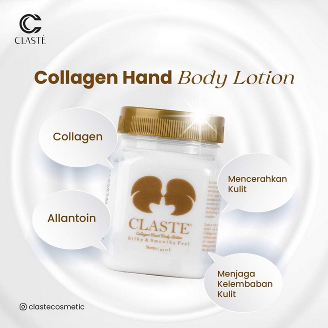 CLASTE - Collagen Hand Body Lotion 150ml