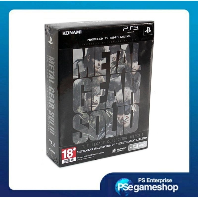 PS3 Metal Gear Solid: The Legacy Collection