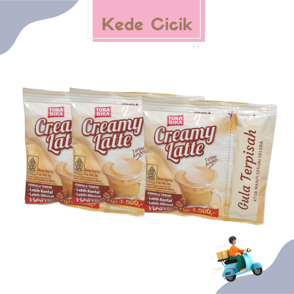 

(BUNDLE 3pcs) TORABIKA CREAMY LATTE 25g