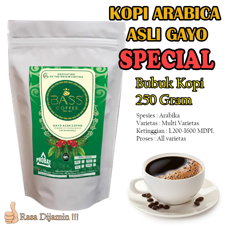 

Kopi Arabica - Special - Bubuk 250g