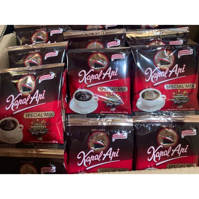 

Kopi kapal Api Special Mix 10Sachet 1 Renceng