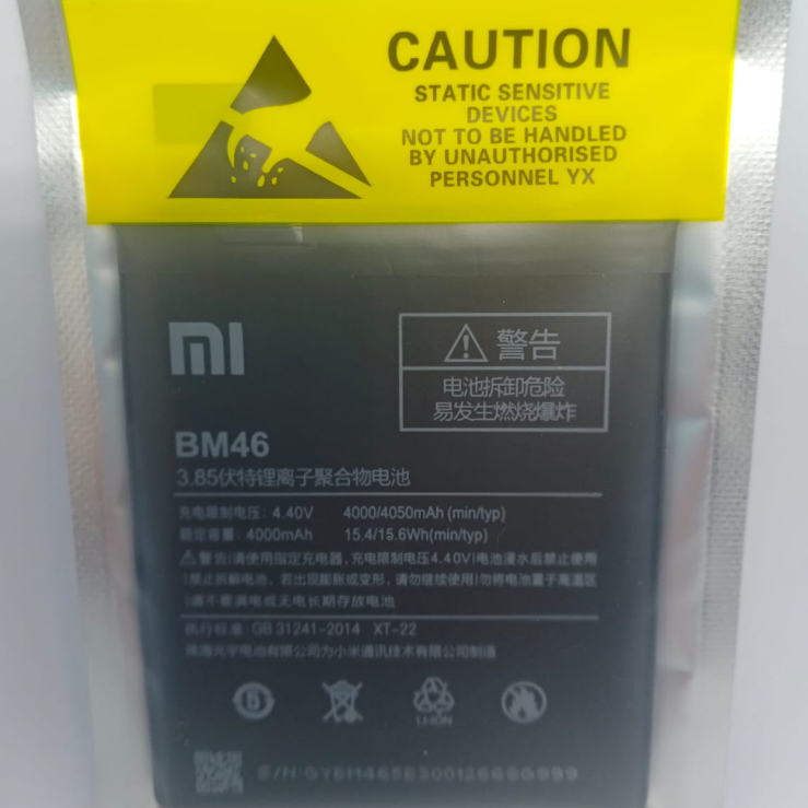 Baterai Redmi note 6,  Redmi note 6 pro.   BM 48. Batre. Baterry. Batere.