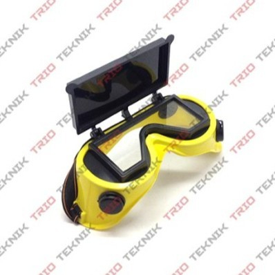 Kacamata Las Safety Hitam Putih Hasston