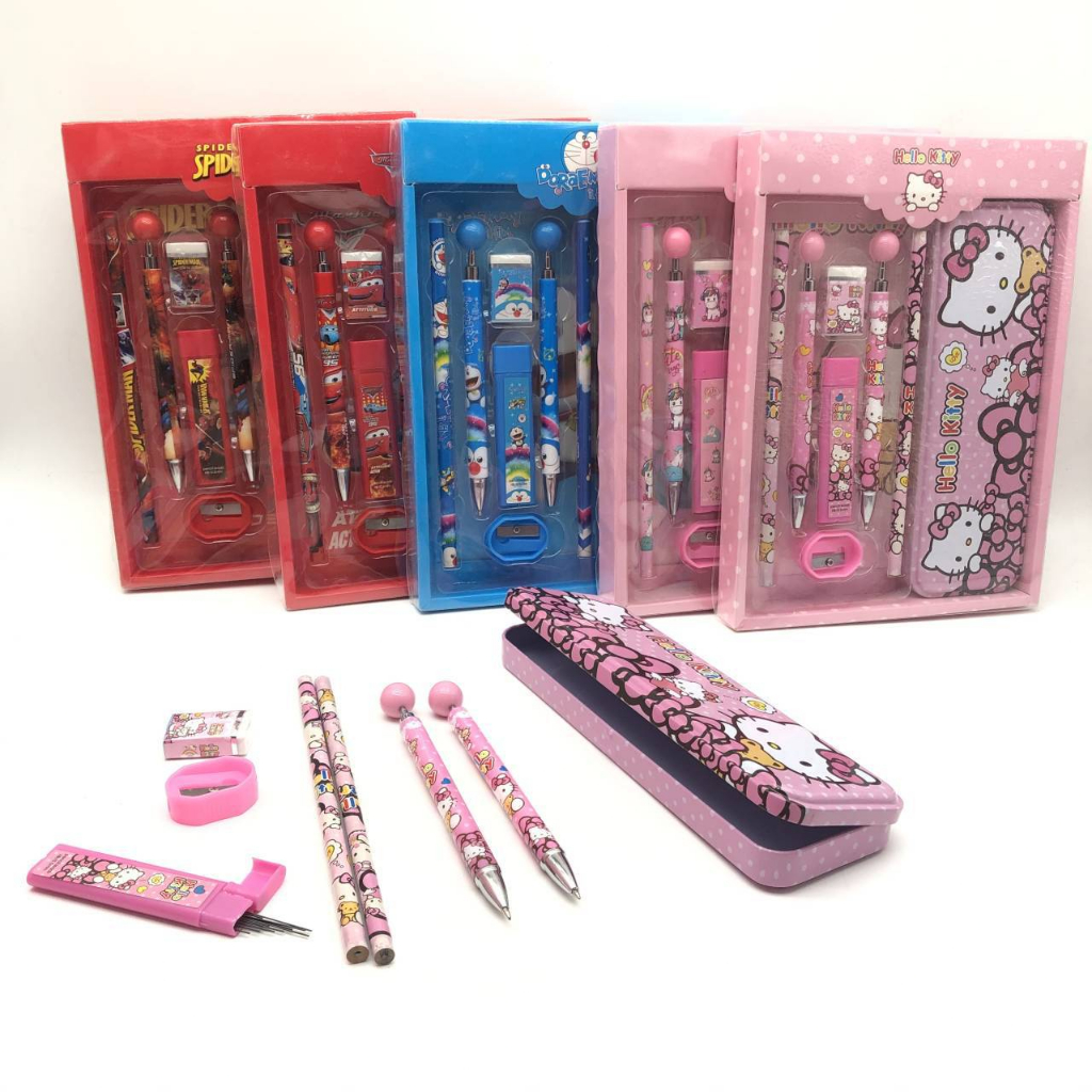 

GEMILANGWALLPAPER - STATIONERY SET CEWEK COWOK 3356 | SET ALAT TULIS KARAKTER | CARS | SPIDERMAN | HK | DORAEMON | PERLENGKAPAN TULIS ANAK SEKOLAH LUCU | KADO ANAK CEWEK | KADO ANAK COWOK | ATS | ATK | ALAT TULIS