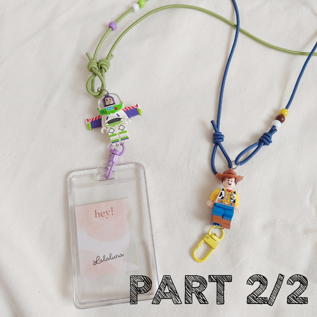

[Lalaluna] LANYARD MINI FIGURE | GANTUNGAN ID CARD MINI FIGURE (part 2/2)