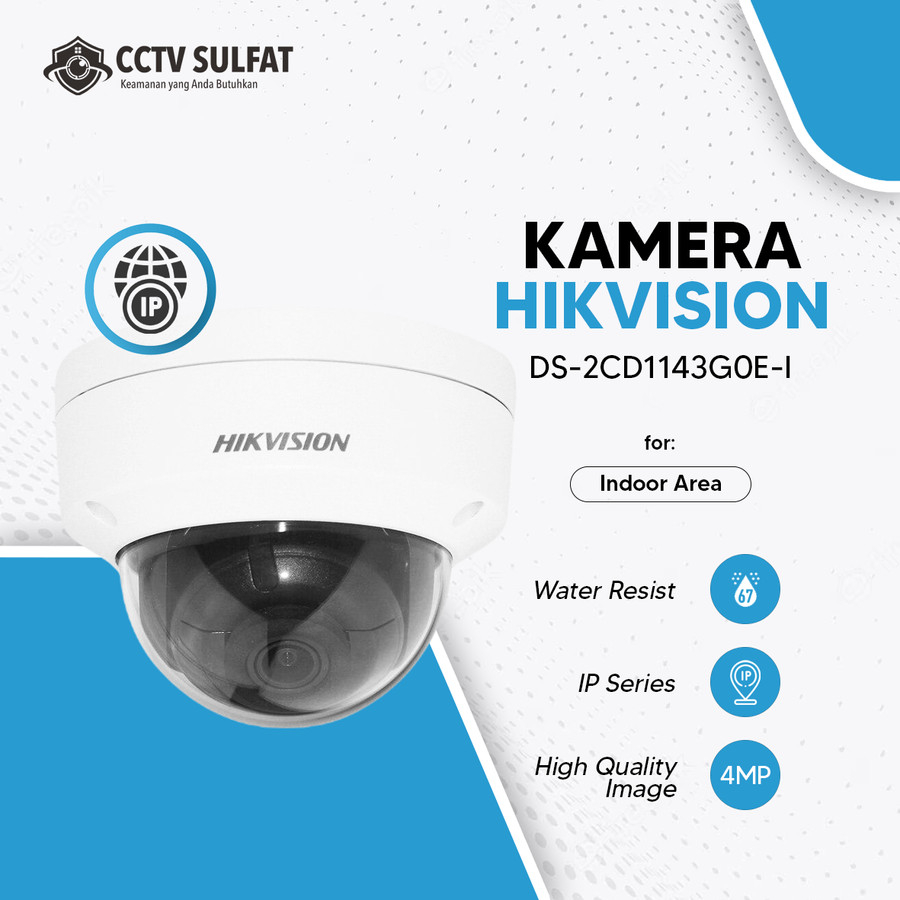 CCTV HIKVISION IP SERIES 4MP INDOOR DS-2CD1143G0E-I